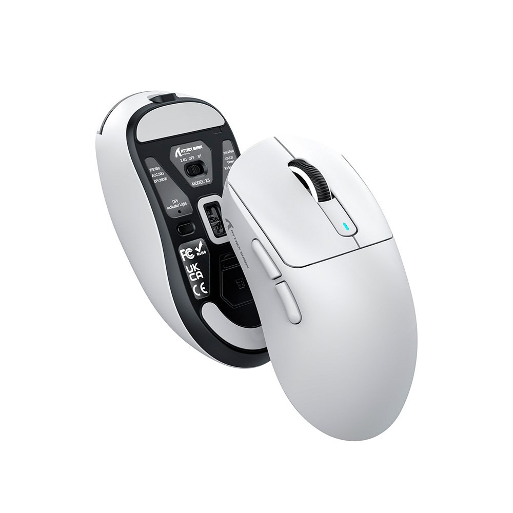 Mouse Gamer Attack Shark X3 26000 DPI | KaBuM!