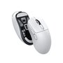 Mouse Gamer sem Fio Attack Shark X3 Tri-Mode, 26.000 DPI, Sensor Óptico PAW3395, 6 Botões Programáveis - Branco