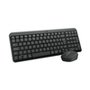 Kit Teclado e Mouse Sem Fio Logitech MK250 Compacto, Mouse Ambidestro, Bluetooth, ABNT2, Compatível PC e Mac, Grafite - 920-013516