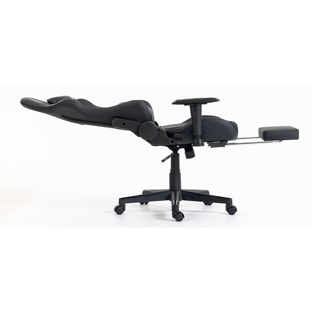 Cadeira Gamer Rise Mode X02, Ângulo Ajustável, Até 130Kg, Braço 2D, Apoio Para os Pés Retrátil, Preta - RM-CG-X02-BK - view 9