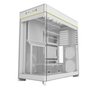 Gabinete Gamer Montech HS02, Mid-Tower, ATX, Vidro Temperado, Sem FANs, Branco - HS02WH