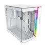 Gabinete Gamer Montech King 95, Mid-Tower, ATX, Vidro Duplo Temperado, Sem Fans, Branco - KING95WH