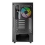Gabinete Gamer Montech XR, Mid-Tower, M-ATX, Vidro Temperado, Com 3X Fans, Preto - XRBK