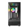 Gabinete Gamer Montech XR, Mid-Tower, M-ATX, Vidro Temperado, Com 3X Fans, Preto - XRBK