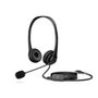 Headset HP G2, Estéreo, Conexão USB, Microfone com Cancelamento de Ruído, Preto - 428H5AA#ABL