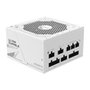 Fonte Gigabyte UD850GM PG5W, 850W, 80 PLUS Gold, Modular, PFC Ativo, Branca - 28200-U85GW-1USR