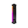 Kit com 3 Ventoinhas Montech AX120, 120mm, PWM, ARGB, Preto - AX120 PWM Black 3 in 1