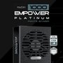 Fonte MACH1 EMPOWER, 1000W, Cybenetics Platinum, Modular, PFC Ativo, Preto - 1000EMPOWER