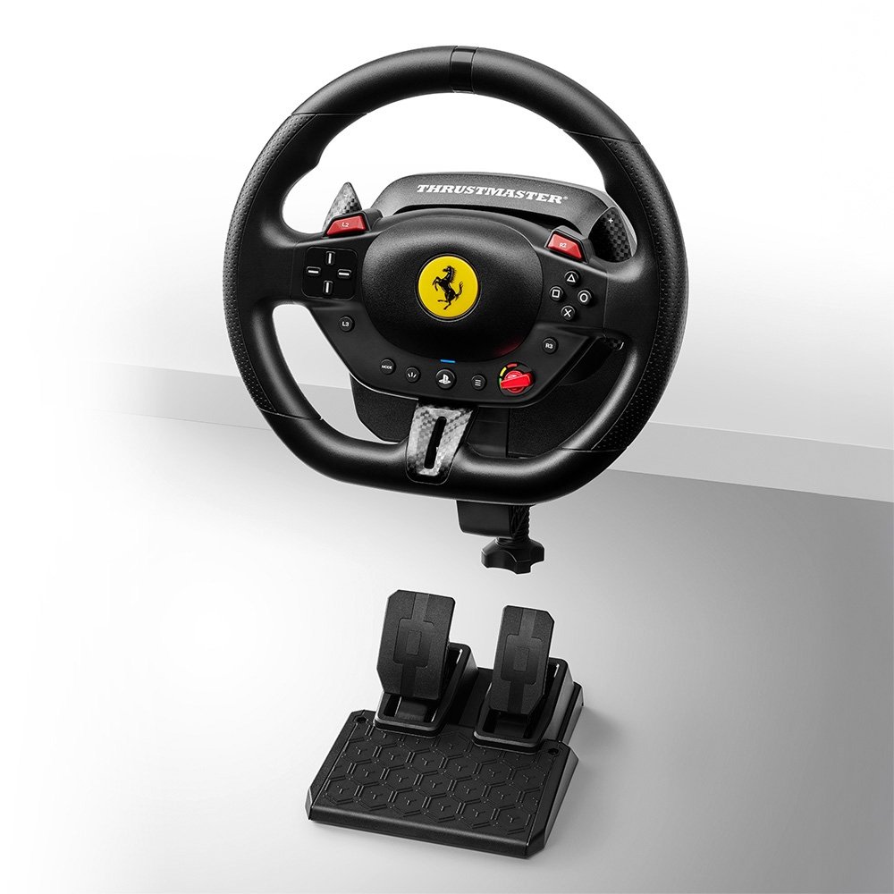 Volante Thrustmaster T98 Ferrari 296 GTB - PS5, PS4 e PC - 4169105 Volante Thrustmaster T98 Ferrari 296 GTB - PS5, PS4 e PC - 4169105