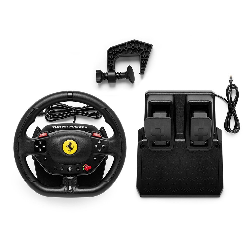 Volante Thrustmaster T98 Ferrari 296 GTB - PS5, PS4 e PC - 4169105 Volante Thrustmaster T98 Ferrari 296 GTB - PS5, PS4 e PC - 4169105