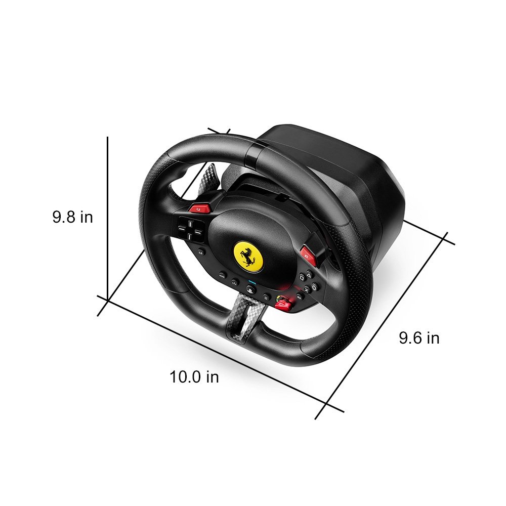 Volante Thrustmaster T98 Ferrari 296 GTB - PS5, PS4 e PC - 4169105 Volante Thrustmaster T98 Ferrari 296 GTB - PS5, PS4 e PC - 4169105