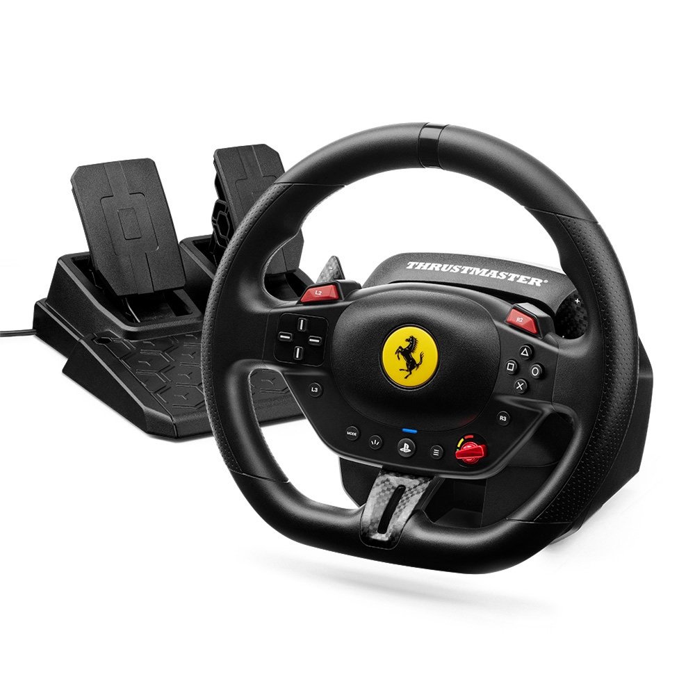 Volante Thrustmaster T98 Ferrari 296 GTB - PS5, PS4 e PC - 4169105 Volante Thrustmaster T98 Ferrari 296 GTB - PS5, PS4 e PC - 4169105