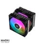 Air Cooler MACH1 WIND, ARGB, AMD e Intel, 120mm, Preto - A60 ARGB