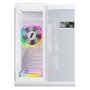 Gabinete Gamer 1STPLAYER RT5, Mid Tower, ATX, Lateral em Vidro Temperado, Branco - RT5-WH