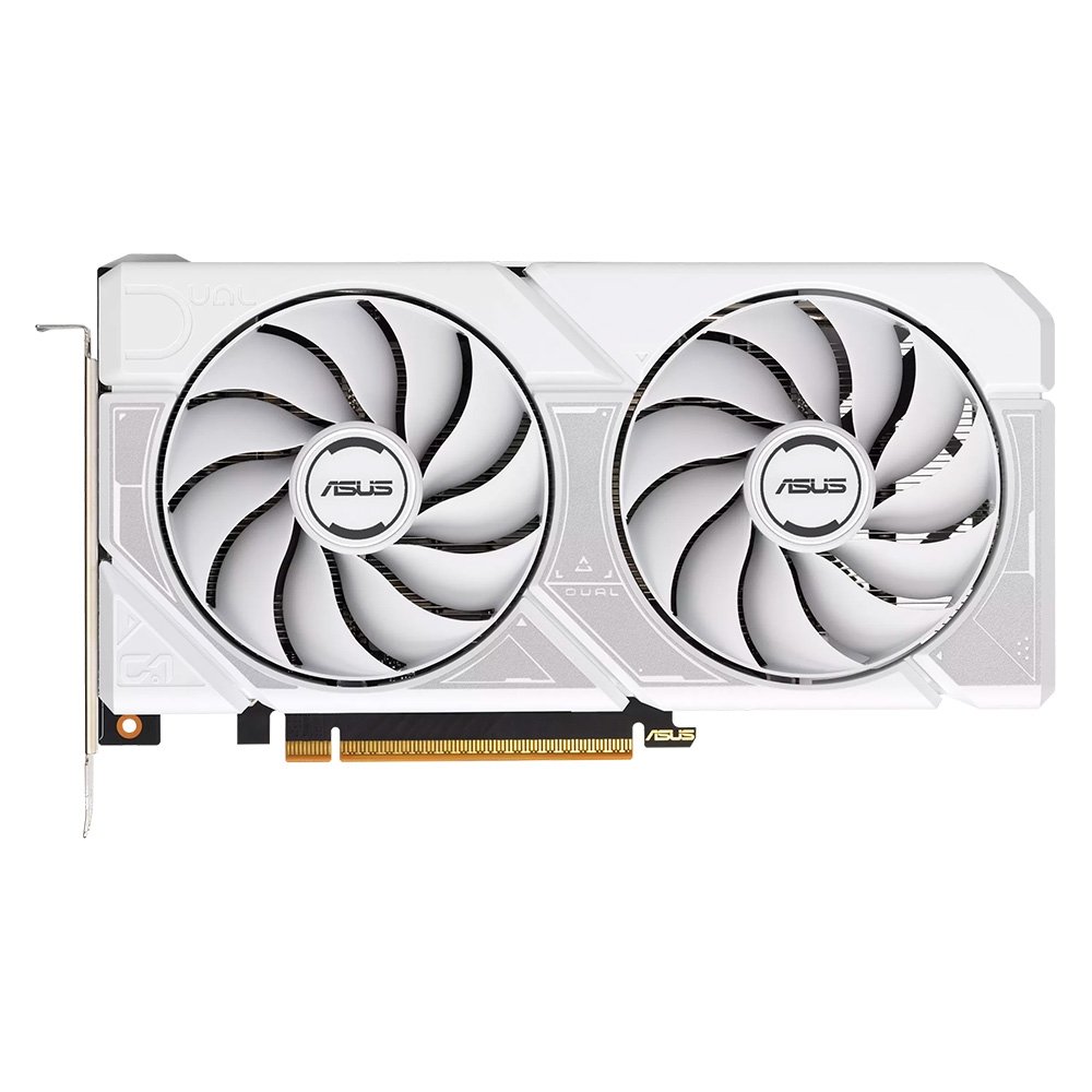 RTX 5060 ASUS Dual OC 8GB GDDR7 Branca | KaBuM!