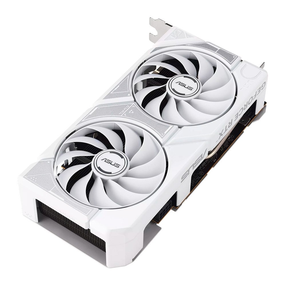 RTX 5060 ASUS Dual OC 8GB GDDR7 Branca | KaBuM!