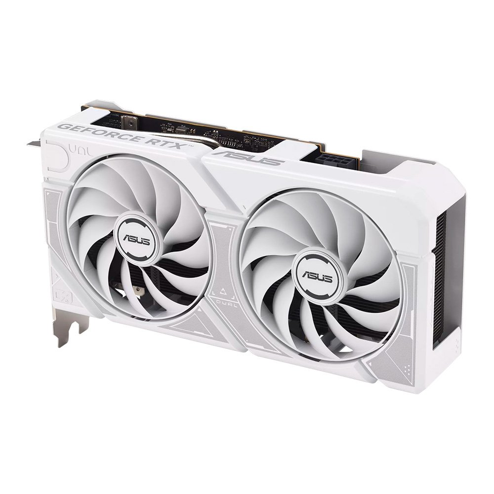RTX 5060 ASUS Dual OC 8GB GDDR7 Branca | KaBuM!