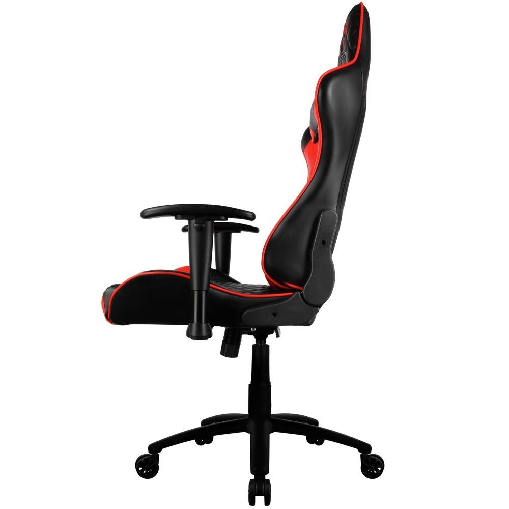Cadeira Gamer ThunderX3 TGC12, Preto e Vermelho, Reclinável, com Almofadas, Cilindro de Gás Classe 4 - view 12