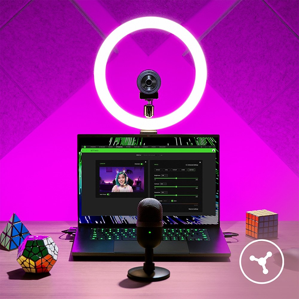 Webcam Razer Kiyo X Full HD USB | KaBuM!