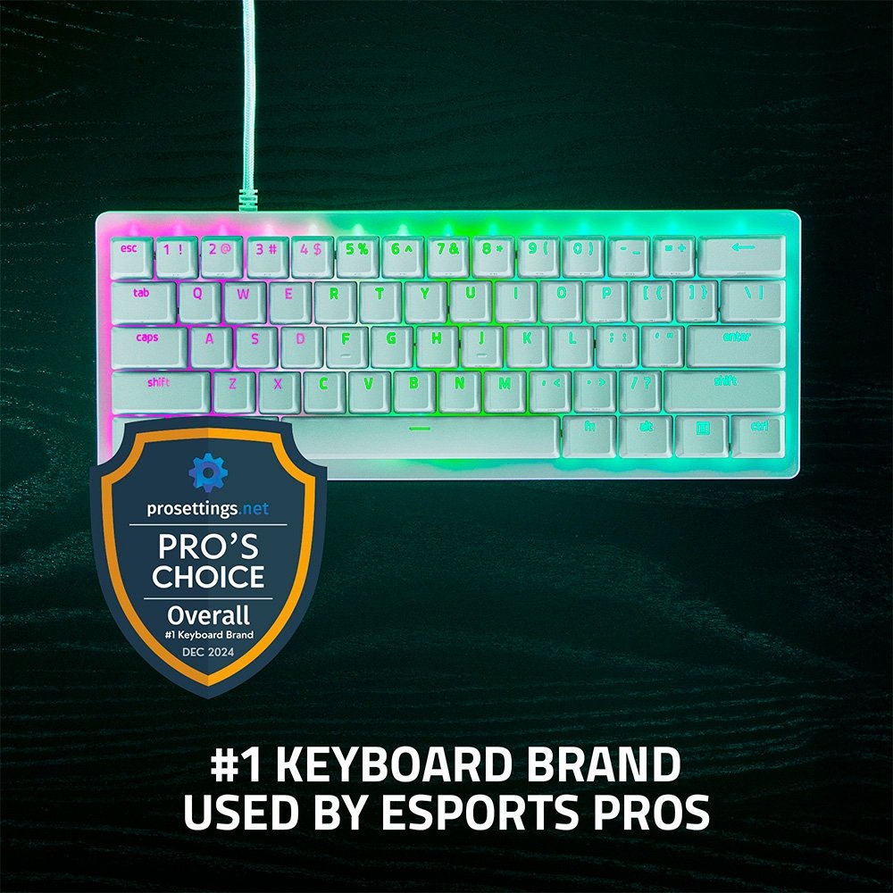 Huntsman V3 Pro Mini ホワイト Razer Huntsman V3 Pro Tenkeyless - Teclado óptico analógico para