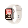 Apple Watch SE 3 GPS, Caixa Estelar de Alumínio de 40 mm, Pulseira Esportiva Estelar, Tamanho P/M - MEH34AM/A