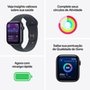 Apple Watch SE 3 GPS, Caixa Estelar de Alumínio de 40 mm, Pulseira Esportiva Estelar, Tamanho P/M - MEH34AM/A