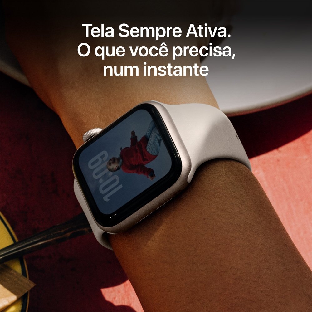 Apple Watch SE 3 GPS, Estelar 40 mm | KaBuM!