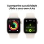 Apple Watch SE 3 GPS, Caixa Estelar de Alumínio de 40 mm, Pulseira Esportiva Estelar, Tamanho P/M - MEH34AM/A