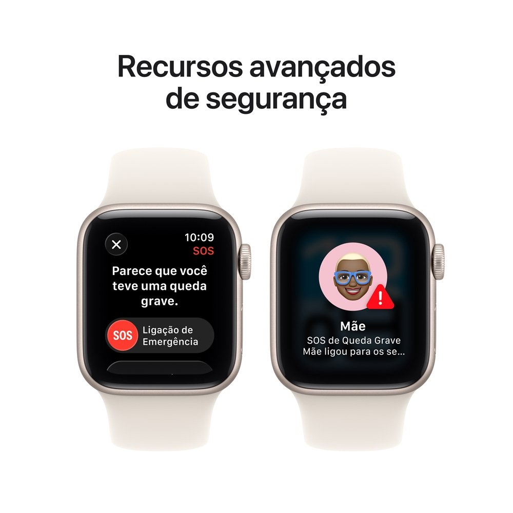 Apple Watch SE 3 GPS, Caixa Estelar de Alumínio de 40 mm, Pulseira Esportiva Estelar, Tamanho P/M - MEH34AM/A Apple Watch SE 3 GPS, Caixa Estelar de Alumínio de 40 mm, Pulseira Esportiva Estelar, Tamanho P/M - MEH34AM/A
