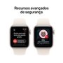 Apple Watch SE 3 GPS, Caixa Estelar de Alumínio de 40 mm, Pulseira Esportiva Estelar, Tamanho P/M - MEH34AM/A