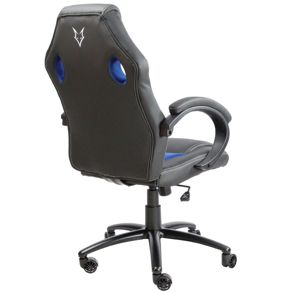 Cadeira Gamer Husky Gaming Snow, Preto e Azul, Cilindro de Gás Classe 4, Base em Metal, Roda em Nylon - HSN-BB Cadeira Gamer Husky Gaming Snow, Preto e Azul, Cilindro de Gás Classe 4, Base em Metal, Roda em Nylon - HSN-BB