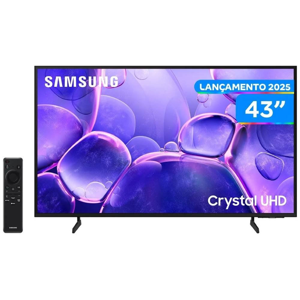 Smart TV 43"" Samsung 4K UHD Crystal UHD UN43U8600FGXZD Tizen Bixby 3 HDMI - view 2