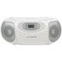 Rádio Portátil Philco - CD, MP3, USB, Aux. e FM 5W RMS Bivolt Branco - PB119B 056603111