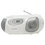 Rádio Portátil Philco - CD, MP3, USB, Aux. e FM 5W RMS Bivolt Branco - PB119B 056603111