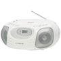 Rádio Portátil Philco - CD, MP3, USB, Aux. e FM 5W RMS Bivolt Branco - PB119B 056603111