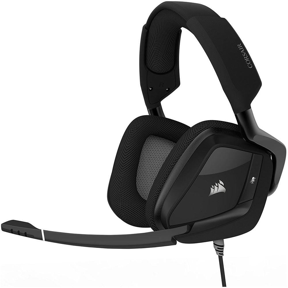 Headset Gamer Corsair Void PRO USB, RGB, Surround 7.1, Drivers 50mm, Carbono - CA-9011154-NA