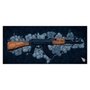 Mousepad Gamer Fallen AK Flowers, Estendido, Speed++, 900x400mm - MP04001