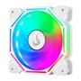 Ventoinha Rise Mode Hex Turbine PWM Reverse, 120mm, ARGB, Branco - RM-H-ARGB-TOR-W-RV