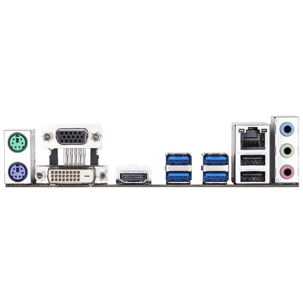 Placa-Mãe Gigabyte GA-A320M-S2H, AMD AM4, mATX, DDR4, Preto - GA-A320M-S2H Placa-Mãe Gigabyte GA-A320M-S2H, AMD AM4, mATX, DDR4, Preto - GA-A320M-S2H