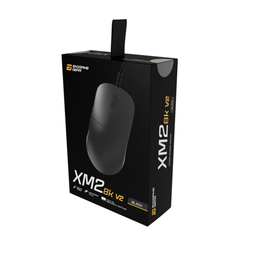 Mouse Gamer XM2 8k v2 Black 8000Hz | KaBuM!