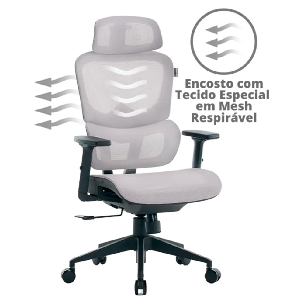 Cadeira Presidente XT Office X-MAX Preta | KaBuM!