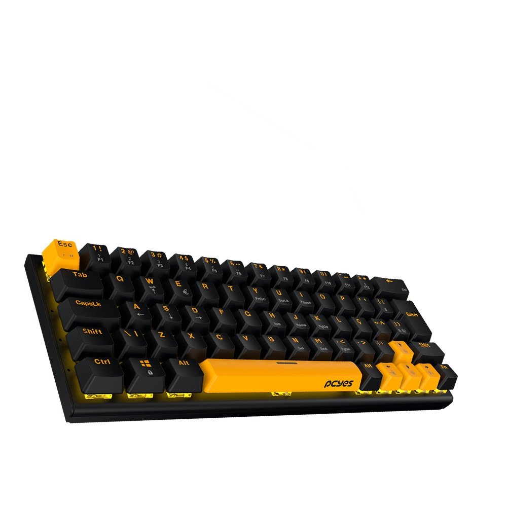 Teclado Pcyes Kuromori 60% ABNT2 | KaBuM!