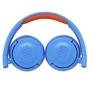 Fone de Ouvido Sem Fio JBL Jr 300BT, Bluetooth, Azul e Laranja   - JBLJR300BTUNO