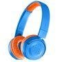Fone de Ouvido Sem Fio JBL Jr 300BT, Bluetooth, Azul e Laranja   - JBLJR300BTUNO