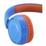 Fone de Ouvido Sem Fio JBL Jr 300BT, Bluetooth, Azul e Laranja   - JBLJR300BTUNO