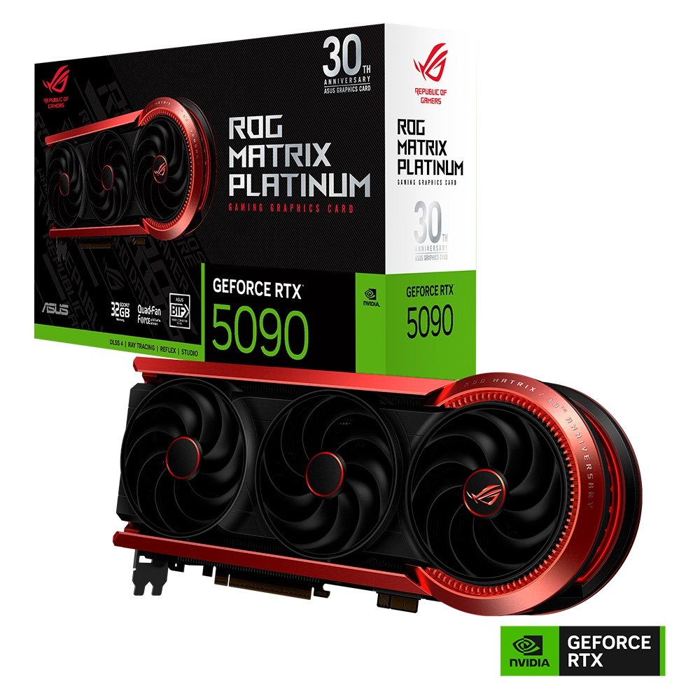 早い者勝ち　新品未開封　ROG-MATRIX-RTX5090-P32G-30TH Placa de Vídeo ASUS ROG Matrix RTX 5090 30th
