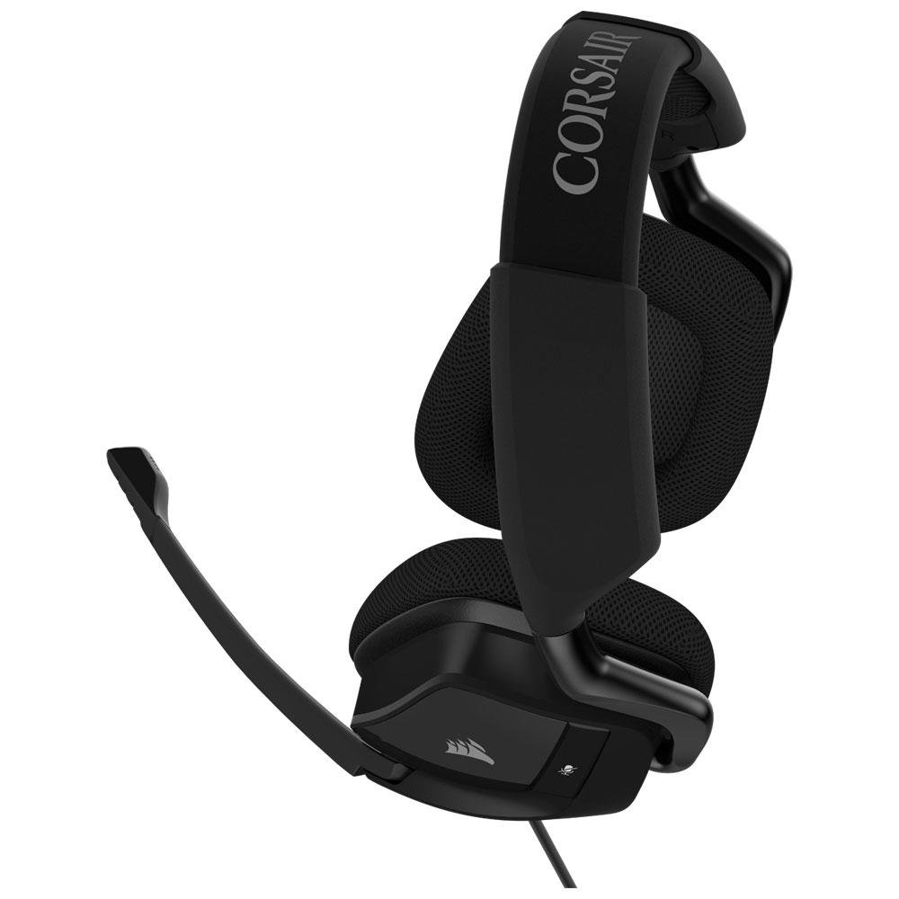 Headset Gamer Corsair Void PRO USB, Surround 7.1, Drivers 50mm, Carbono - CA-9011156-NA Headset Gamer Corsair Void PRO USB, Surround 7.1, Drivers 50mm, Carbono - CA-9011156-NA