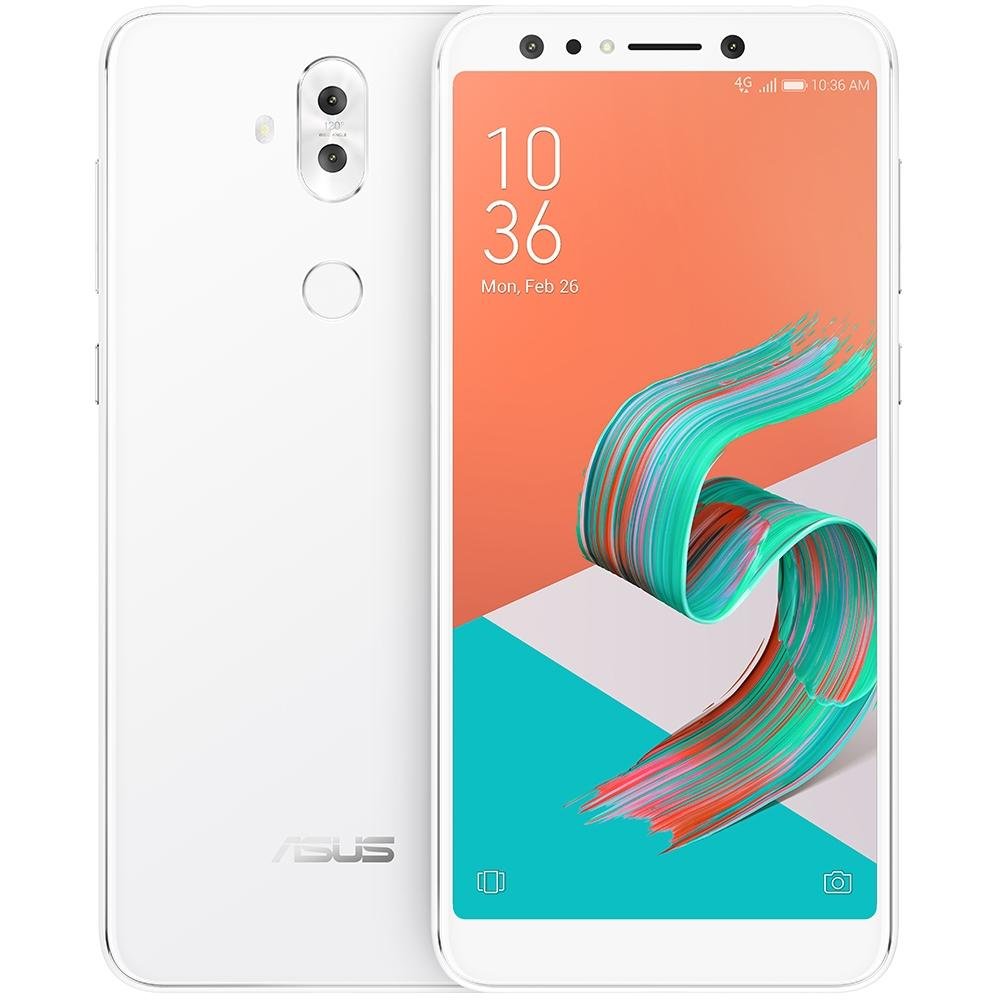 Smartphone Asus Zenfone 5 Selfie Pro, 128GB, 20MP, Tela 6´, Branco - ZC600KL-5B126BR Smartphone Asus Zenfone 5 Selfie Pro, 128GB, 20MP, Tela 6´, Branco - ZC600KL-5B126BR