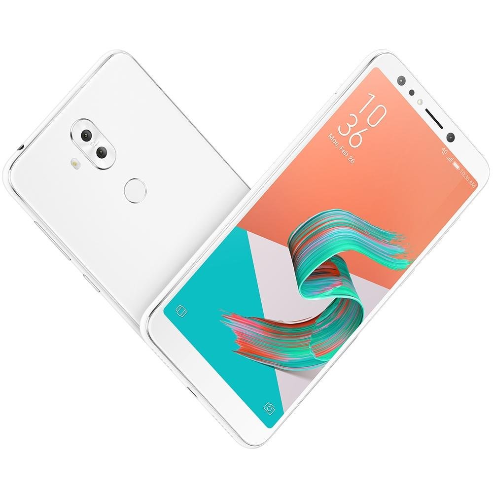 Smartphone Asus Zenfone 5 Selfie Pro, 128GB, 20MP, Tela 6´, Branco - ZC600KL-5B126BR Smartphone Asus Zenfone 5 Selfie Pro, 128GB, 20MP, Tela 6´, Branco - ZC600KL-5B126BR
