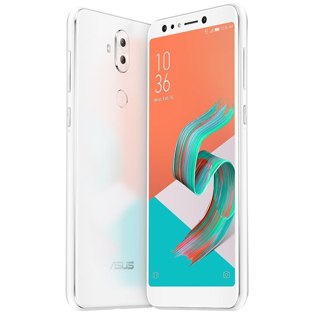 Smartphone Asus Zenfone 5 Selfie Pro, 128GB, 20MP, Tela 6´, Branco - ZC600KL-5B126BR Smartphone Asus Zenfone 5 Selfie Pro, 128GB, 20MP, Tela 6´, Branco - ZC600KL-5B126BR